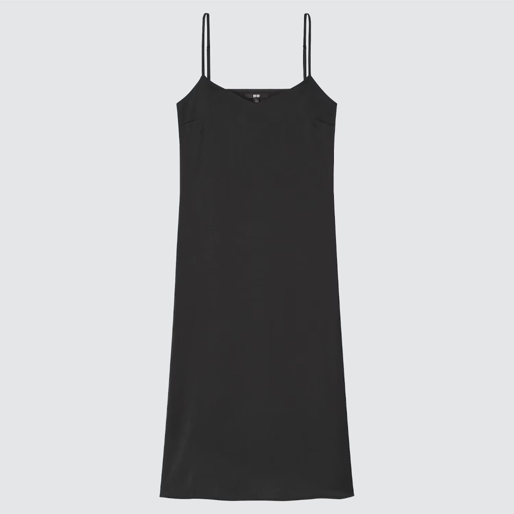 UNIQLO SATIN CAMISOLE DRESS ➰